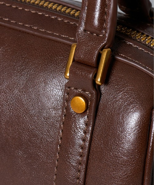 Olu.（オルドット）の「コンパクトボストンバッグ（ボストンバッグ・レディース・ブラウン/ブラック・FREE）」の9枚目の写真