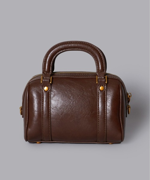 Olu.（オルドット）の「コンパクトボストンバッグ（ボストンバッグ・レディース・ブラウン/ブラック・FREE）」の8枚目の写真