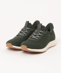 ABC SELECT エービーシーセレクト QS KNIT LACE ニットスリッポン W1043 DK.GREEN