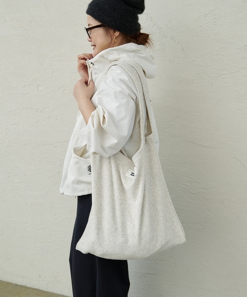 FEEL GOOD CONNECTION AND BLISSFUL TIME(フィールグッドコネクションアンドブリスフルタイム)の「パイルBIGトートBAG(トートバッグ・レディース・オートミール/ブラウン・FREE)」の9枚目の写真