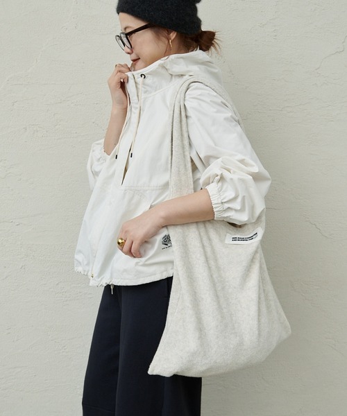 FEEL GOOD CONNECTION AND BLISSFUL TIME(フィールグッドコネクションアンドブリスフルタイム)の「パイルBIGトートBAG(トートバッグ・レディース・オートミール/ブラウン・FREE)」の10枚目の写真