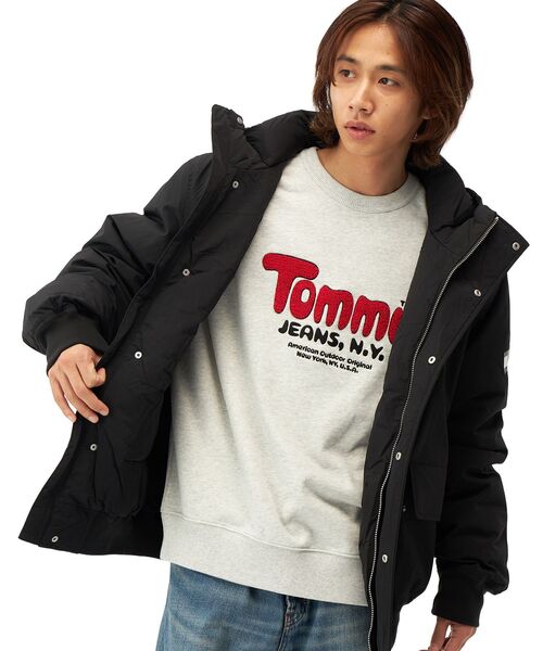 tommy jeans（トミー ジーンズ）の「シティレディボンバージャケット（ブルゾン・メンズ・モスグリーン/ブラック・LARGE/X-LARGE/MEDIUM/SMALL）」の2枚目の写真