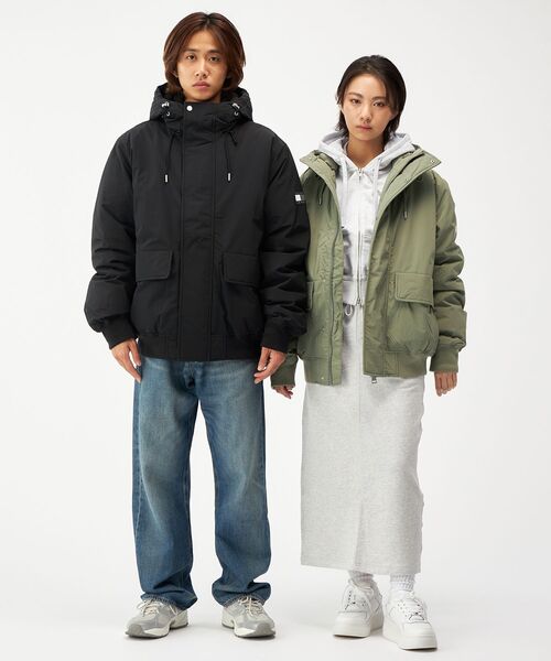 tommy jeans（トミー ジーンズ）の「シティレディボンバージャケット（ブルゾン・メンズ・モスグリーン/ブラック・LARGE/X-LARGE/MEDIUM/SMALL）」の11枚目の写真