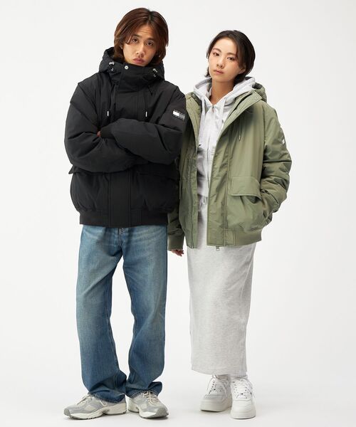 tommy jeans（トミー ジーンズ）の「シティレディボンバージャケット（ブルゾン・メンズ・モスグリーン/ブラック・LARGE/X-LARGE/MEDIUM/SMALL）」の14枚目の写真