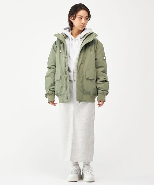 tommy jeans（トミー ジーンズ）の「シティレディボンバージャケット（ブルゾン・メンズ・モスグリーン/ブラック・LARGE/X-LARGE/MEDIUM/SMALL）」の22枚目の写真