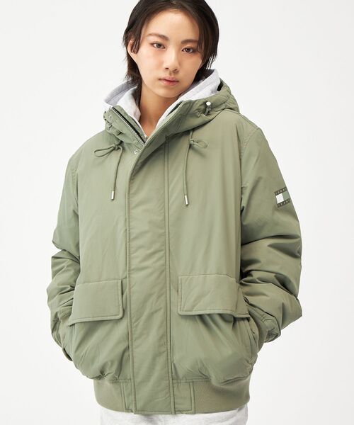 セール】シティレディボンバージャケット（ブルゾン）｜TOMMY JEANS