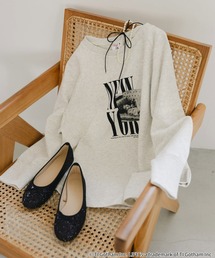 LIFE | LIFE PICTURE COLLECTION＊カレッジポンチョプルオーバー/593317(Tシャツ/カットソー)