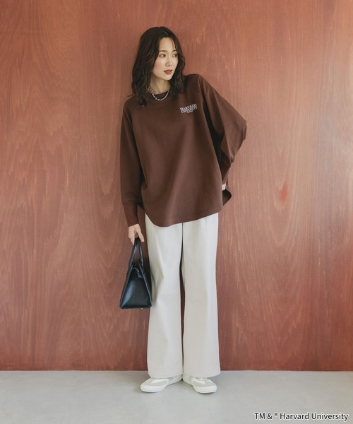 LIFE（ライフ）の「LIFE PICTURE COLLECTION＊カレッジポンチョプルオーバー/593317（Tシャツ/カットソー・レディース・グレー系その他/ダークブラウン/ライトグレー/ダークグレー・FREE）」の13枚目の写真