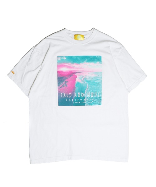 SALT&MUGS(ソルトアンドマグス)の「Long Beach Tee(Tシャツ/カットソー・メンズ・ブラック/ホワイト・X-LARGE/LARGE/MEDIUM)」の2枚目の写真