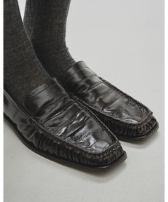 TODAYFUL Squaretoe Gather Loafers（ドレスシューズ