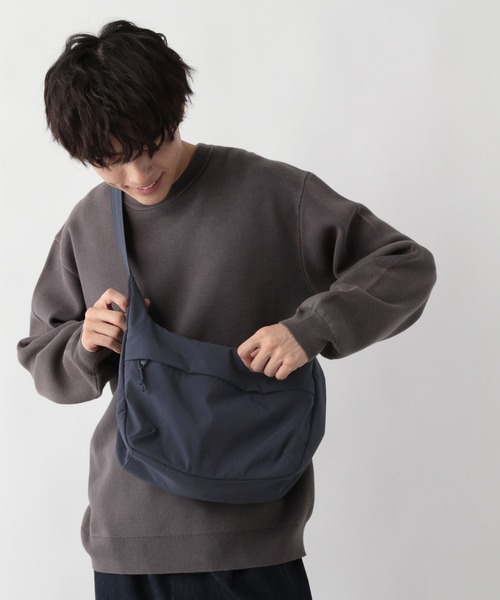 GLOBAL WORK（グローバルワーク）の「撥水ライト7ポケットショルダー/595522（ショルダーバッグ・メンズ・チャコールグレー/ライトブルー/ブラック/ライトグレー/ベージュ/ネイビー/ホワイト系その他2/グリーン系その他6/ブルー系その他6・FREE）」の8枚目の写真