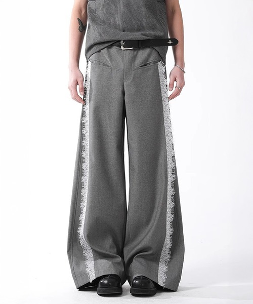 CORPUS TOKYO（コーパス トーキョー）の「レースラインスラックス（スラックス・メンズ・グレー・1/2/3/4）」の2枚目の写真