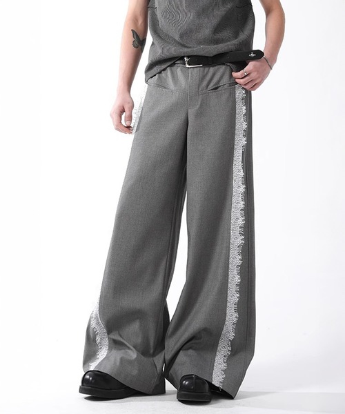 CORPUS TOKYO（コーパス トーキョー）の「レースラインスラックス（スラックス・メンズ・グレー・1/2/3/4）」の5枚目の写真
