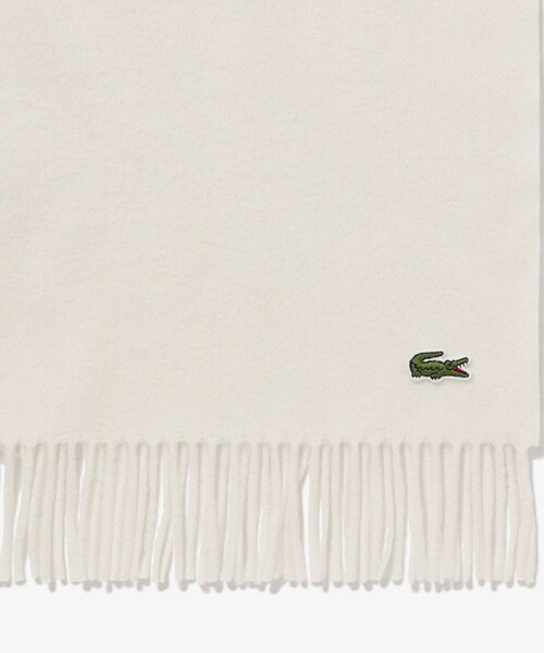 LACOSTE(ラコステ)の「メリノウールスクールマフラー(マフラー・メンズ・ネイビー/ホワイト/グレー/ブラック・FREE)」の15枚目の写真