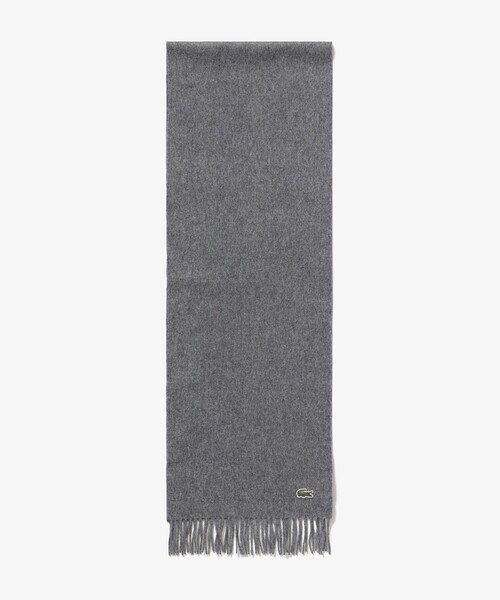 LACOSTE(ラコステ)の「メリノウールスクールマフラー(マフラー・メンズ・ネイビー/ホワイト/グレー/ブラック・FREE)」の17枚目の写真