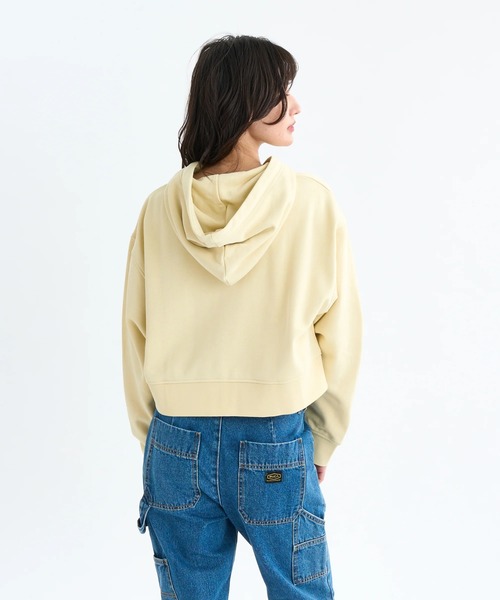 RVCA（ルーカ）の「RVCA レディース NEAT ZIP HOODIE パーカー 【2025年秋冬モデル】 @autumn/ルーカダブルジップアップパーカー・フーディー（パーカー・レディース・ブラック/ブラウン系その他/イエロー系その他・SMALL/MEDIUM）」の5枚目の写真