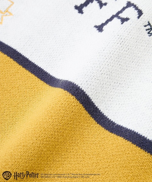 Green　Parks（グリーンパークス）の「ハリー・ポッター/ジャガードラインニット（ニット/セーター・レディース・チャコールグレー/ネイビー/イエロー/レッド・FREE）」の12枚目の写真