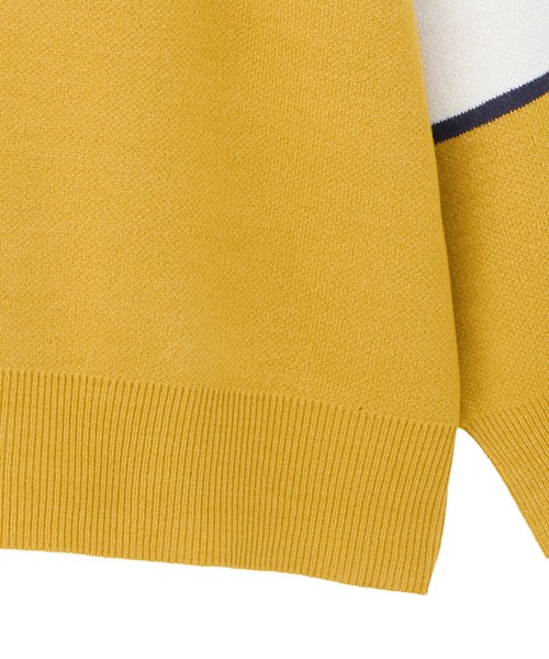 Green　Parks（グリーンパークス）の「ハリー・ポッター/ジャガードラインニット（ニット/セーター・レディース・チャコールグレー/ネイビー/イエロー/レッド・FREE）」の10枚目の写真