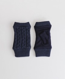 手袋（ブルー・ネイビー/青色系・ウール・ニット）ファッション通販