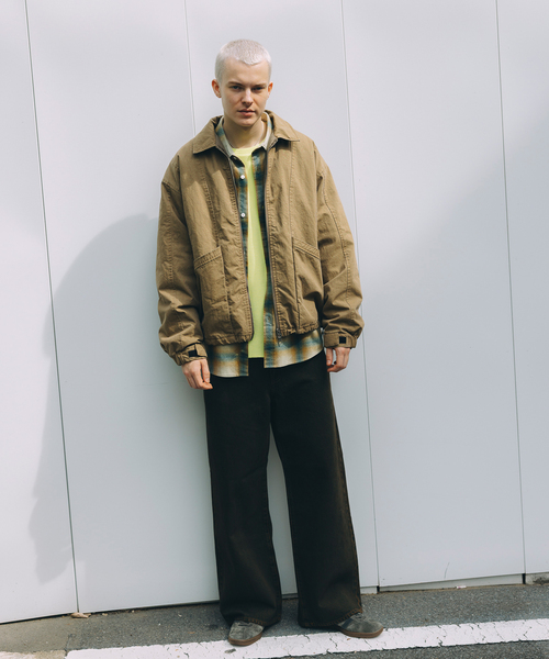 JOURNAL STANDARD（ジャーナルスタンダード）の「エアー フォーム ミリタリー ブルゾン（その他アウター・メンズ・ブラック/ブラウン系その他・MEDIUM/LARGE）」の3枚目の写真