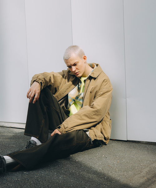 JOURNAL STANDARD（ジャーナルスタンダード）の「エアー フォーム ミリタリー ブルゾン（その他アウター・メンズ・ブラック/ブラウン系その他・MEDIUM/LARGE）」の9枚目の写真