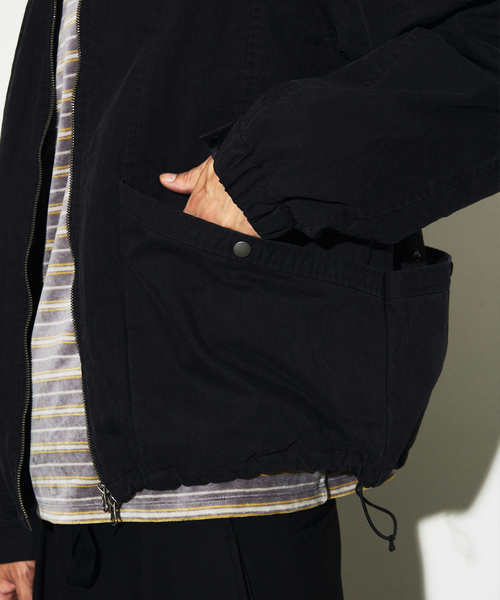 JOURNAL STANDARD（ジャーナルスタンダード）の「エアー フォーム ミリタリー ブルゾン（その他アウター・メンズ・ブラック/ブラウン系その他・MEDIUM/LARGE）」の16枚目の写真