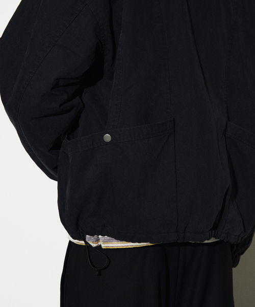 JOURNAL STANDARD（ジャーナルスタンダード）の「エアー フォーム ミリタリー ブルゾン（その他アウター・メンズ・ブラック/ブラウン系その他・MEDIUM/LARGE）」の17枚目の写真