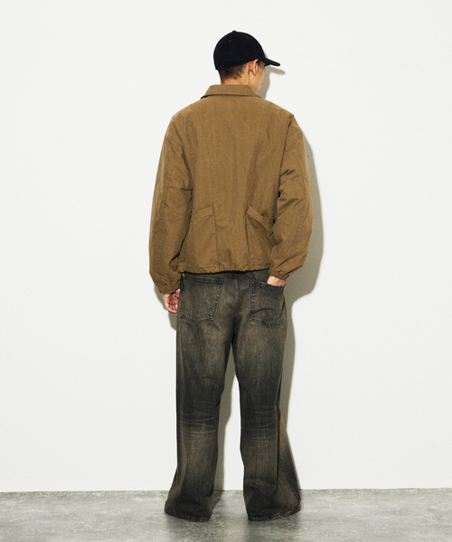 JOURNAL STANDARD（ジャーナルスタンダード）の「エアー フォーム ミリタリー ブルゾン（その他アウター・メンズ・ブラック/ブラウン系その他・MEDIUM/LARGE）」の22枚目の写真