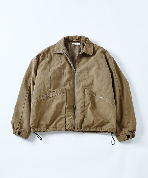 JOURNAL STANDARD（ジャーナルスタンダード）の「エアー フォーム ミリタリー ブルゾン（その他アウター・メンズ・ブラック/ブラウン系その他・MEDIUM/LARGE）」の2枚目の写真