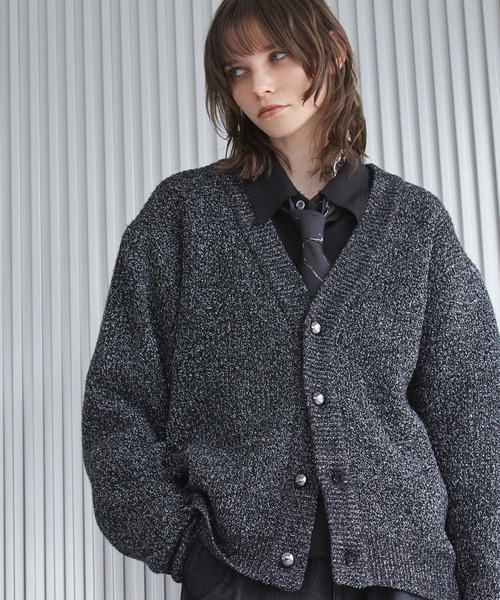 Spielio】Shiny lurex cardigan / シャイニールレックスカーディガン