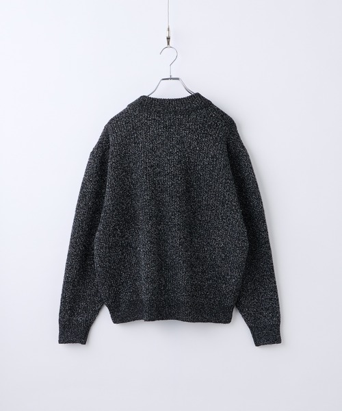 Spielio（シュピーリオ）の「【Spielio】Shiny lurex cardigan / シャイニールレックスカーディガン（カーディガン/ボレロ・メンズ・ブラック系1/レッド系1・L/M/S）」の21枚目の写真