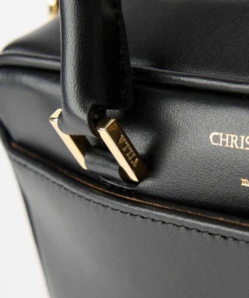 CHRISTIAN VILLA（クリスチャンヴィラ）の「【CHRISTIAN VILLA】Mini Boston（ボストンバッグ・レディース・ベージュ/ブラック・フリー）」の17枚目の写真