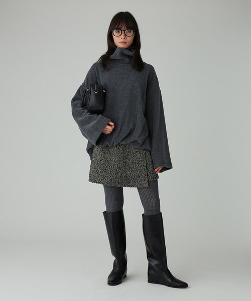 CHRISTIAN VILLA（クリスチャンヴィラ）の「【CHRISTIAN VILLA】Mini Boston（ボストンバッグ・レディース・ベージュ/ブラック・フリー）」の4枚目の写真