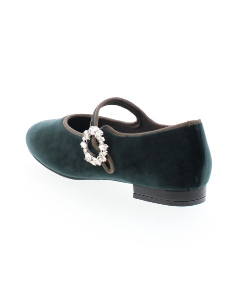 JELLY BEANS(ジェリービーンズ)の「あったか仕様◆ビジューバックルパンプス(113-56029)JELLY BEANS(ジェリービーンズ)(パンプス・レディース・ブラック/ダークグリーン/ダークブラウン・22.5/23/23.5/24/24.5)」の8枚目の写真