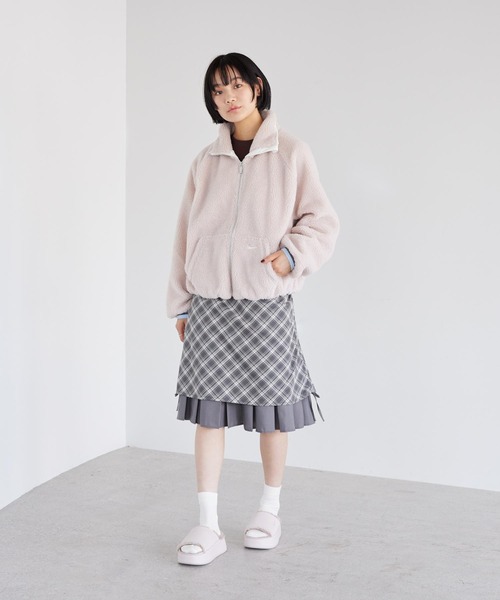 NIKE（ナイキ）の「ナイキ スポーツウェア ウィメンズ ハイパイル フリース ジャケット / Nike Sportswear Women's High-Pile Fleece Jacket HV2071-667 Silt Red（ブルゾン・レディース・ピンク系その他2・XS/S/M/L/XL）」の6枚目の写真