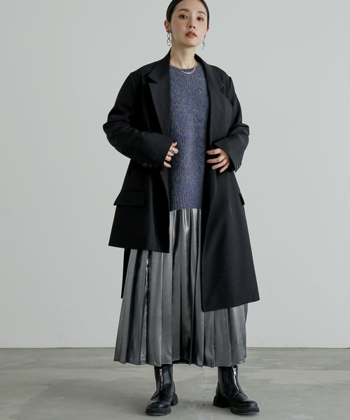 n'OrLABEL（ノアールレーベル）の「『アシメトリーJK』（チェスターコート・レディース・ブラック・2/1）」の11枚目の写真
