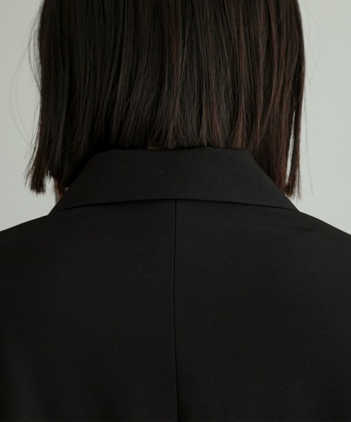 n'OrLABEL（ノアールレーベル）の「『アシメトリーJK』（チェスターコート・レディース・ブラック・2/1）」の14枚目の写真
