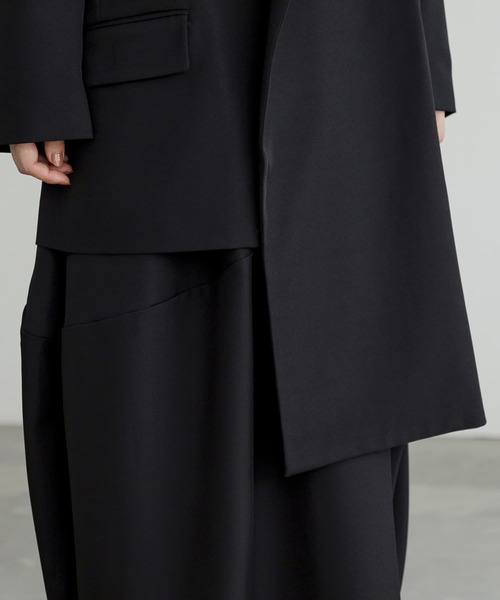 n'OrLABEL（ノアールレーベル）の「『アシメトリーJK』（チェスターコート・レディース・ブラック・2/1）」の16枚目の写真