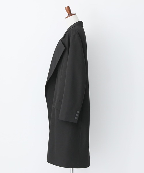 n'OrLABEL（ノアールレーベル）の「『アシメトリーJK』（チェスターコート・レディース・ブラック・2/1）」の20枚目の写真