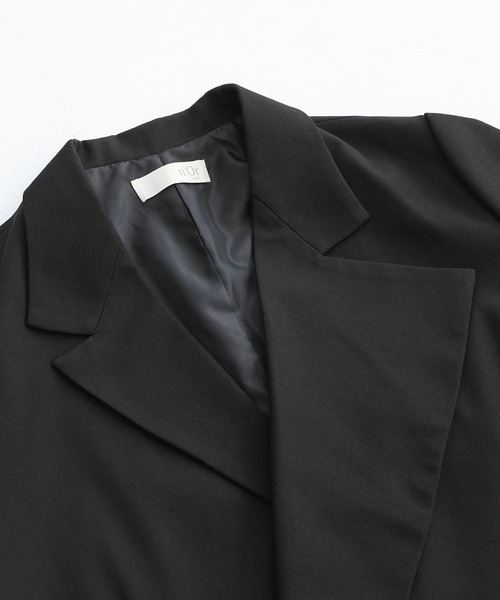 n'OrLABEL（ノアールレーベル）の「『アシメトリーJK』（チェスターコート・レディース・ブラック・2/1）」の22枚目の写真