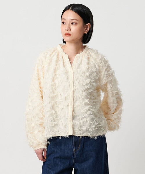 セール】カットジャガード オーバーシャツ ＜A DAY IN THE LIFE