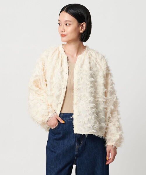 セール】カットジャガード オーバーシャツ ＜A DAY IN THE LIFE