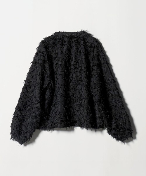 A DAY IN THE LIFE UNITED ARROWS(アデイインザライフユナイテッドアローズ)の「カットジャガード オーバーシャツ <A DAY IN THE LIFE>(シャツ/ブラウス・レディース・ブラウン系/ブラック/オフホワイト・FREE)」の20枚目の写真