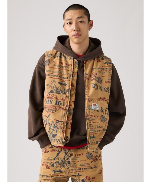 LEVI’S® x TOY STORY ジップフロント ベスト　サイズM Levi's/リーバイス LEVI'S(R) x TOY STORY ジップフロント