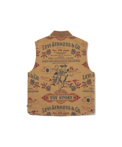 LEVI’S® x TOY STORY ジップフロント ベスト　サイズM Levi's/リーバイス LEVI'S(R) x TOY STORY ジップフロント