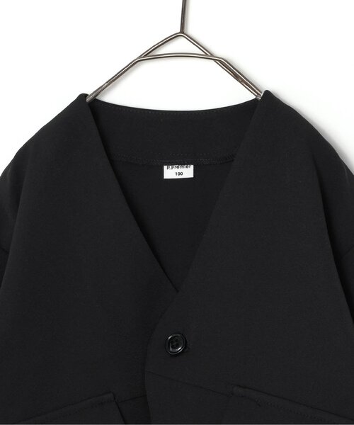 ノーカラージャケットセットアップ_フォーマル対応（スーツセット）｜p