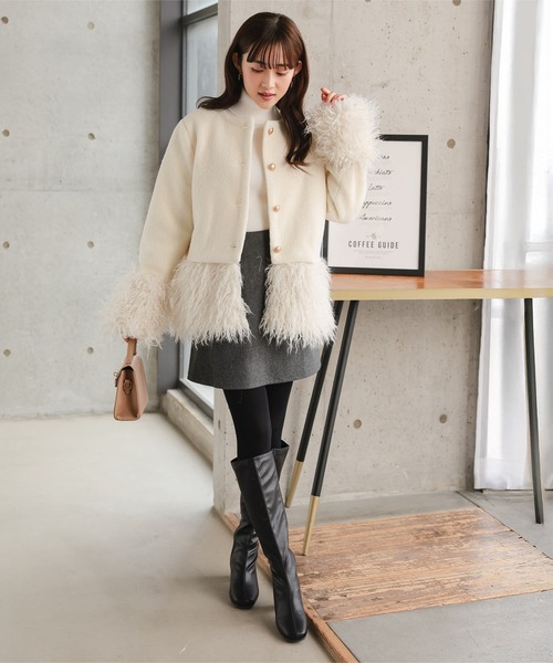 Petitle（プチレ）の「[ 低身長向けサイズ ] 足長×幅が選べる ストレッチロングブーツ（ブーツ・レディース・ブラック・S-Regular/L1/L-Regular/M1/M-Regular/S1）」の13枚目の写真