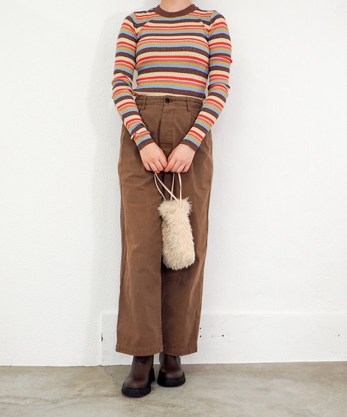 あしながおじさん（アシナガオジサン）の「プレーンサイドゴアブーツ　4810007（ブーツ・レディース・ブラック/ダークブラウン・22.5cm/23cm/23.5cm/24cm/24.5cm）」の10枚目の写真