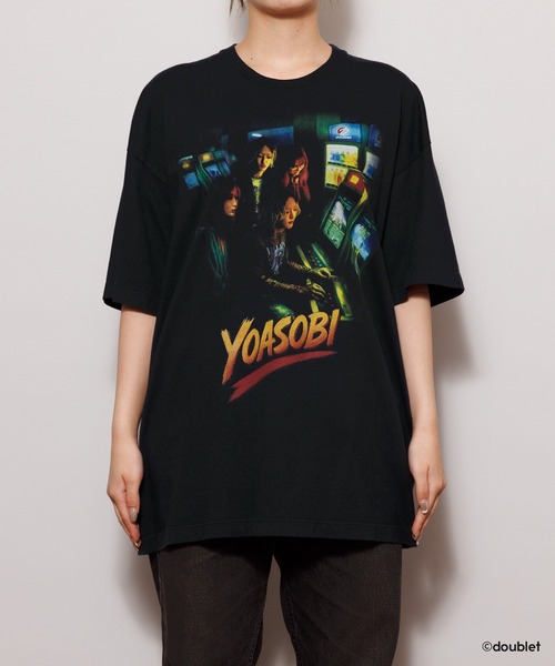 YOASOBI × doublet(ヨアソビ × ダブレット)の「NIGHT OUT T-SHIRT Gesen(Tシャツ/カットソー・レディース・ブラック・XL/L/M/S/XS)」の3枚目の写真
