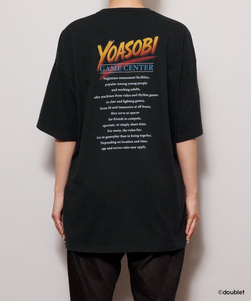 YOASOBI × doublet(ヨアソビ × ダブレット)の「NIGHT OUT T-SHIRT Gesen(Tシャツ/カットソー・レディース・ブラック・XL/L/M/S/XS)」の5枚目の写真
